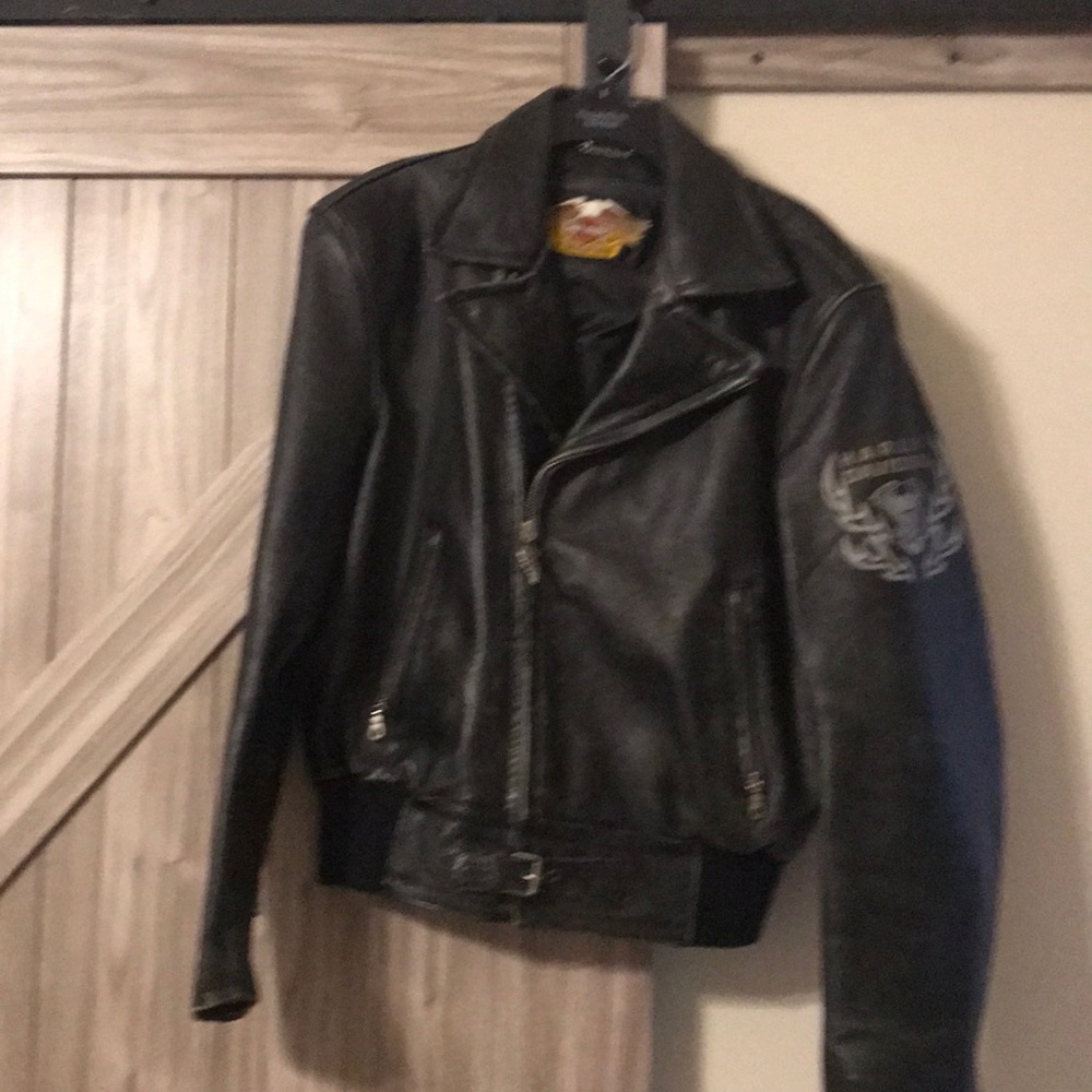Men’s leather jacket